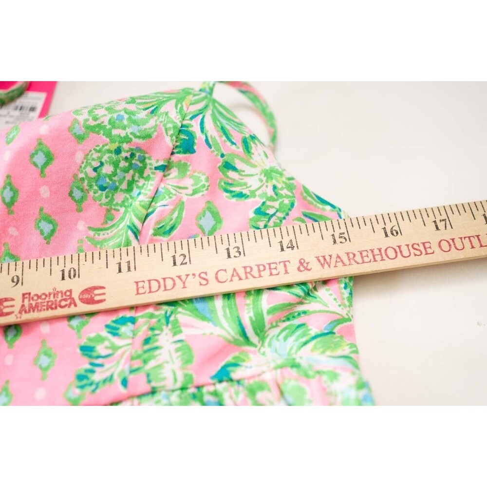 Lilly Pulitzer Libra Dress Pink Shandy Oh Diamond Girl Engine S - Picture 5 of 5